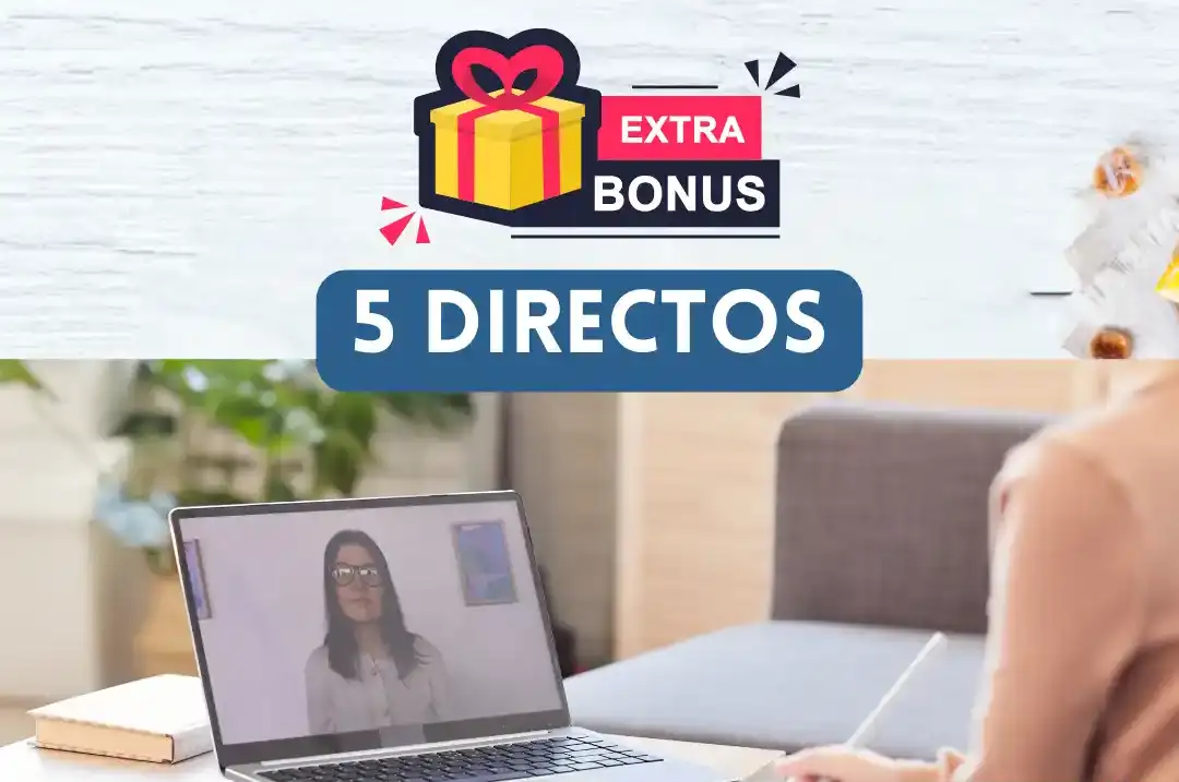 Bonus Asesoría nutricional en 5 directos